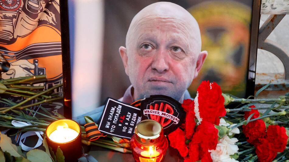 Homenajes por la muerte de Yevgueni Prigozhin. Foto: Reuters.