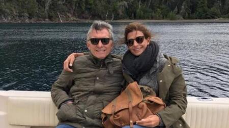 Mauricio Macri y Juliana Awada en Villa La Angostura