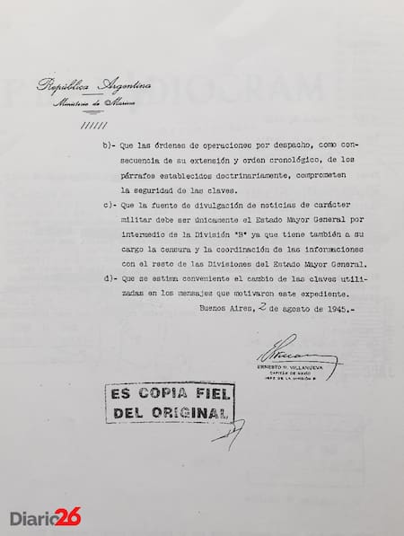Submarinos nazis en la Argentina - 2 de agosto de 1945