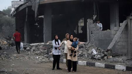 Guerra en Gaza. Foto: EFE