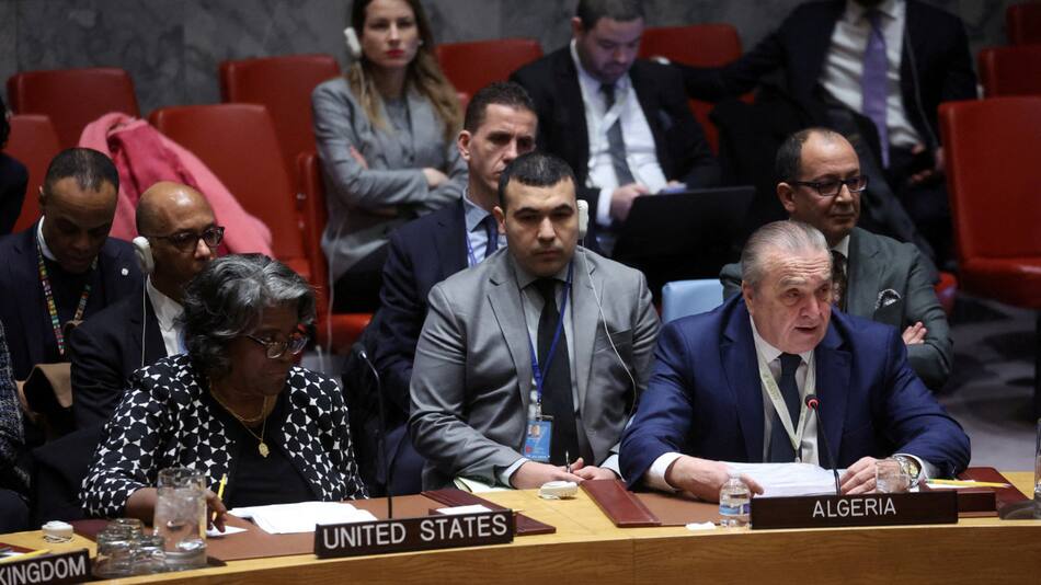 La resolución argelina fue vetada por EEUU. Foto: Reuters