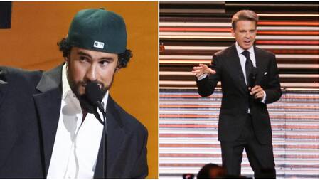 Bad Bunny y Luis Miguel. Fotos: Reuters - NA.