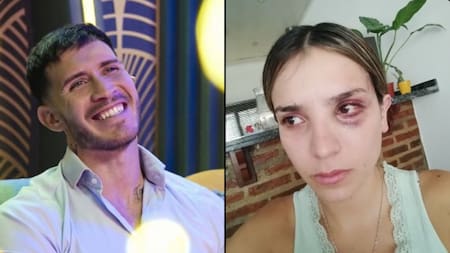 Emily Ceco denunció a su ex pareja Santiago Martínez por violencia de género. Foto: X / @ViaSzeta.