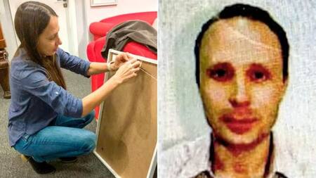 María Rosa Muños Mayer y Ludwig Gisch, los espías rusos capturados en Eslovenia. Foto: Canal26.