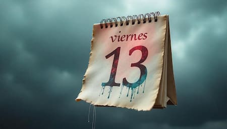 Viernes 13. Foto: Freepik AI.