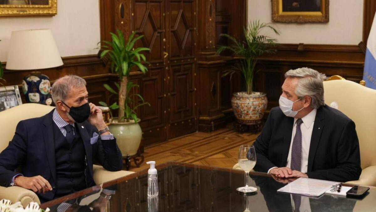 Alberto Fernández, Jorge Knoblovits