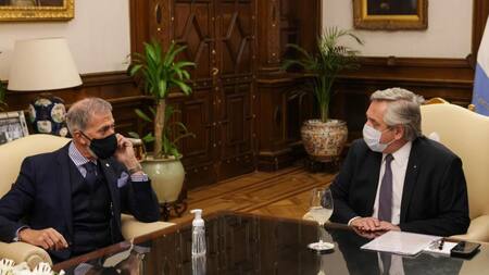 Alberto Fernández, Jorge Knoblovits