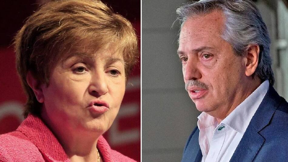 Alberto Fernández habló por teléfono con la directora del FMI, Kristalina Georgieva