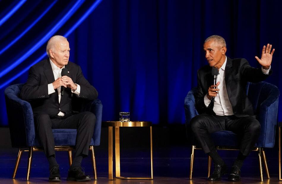 Joe Biden y Barack Obama. Foto: Reuters.