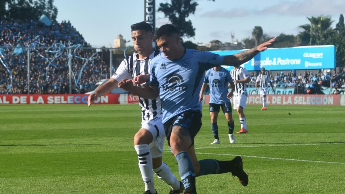 Belgrano vs Talleres. Foto: Télam.