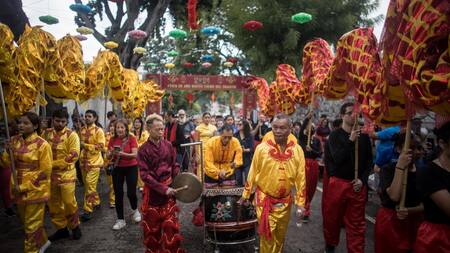 Carnavales en Caracas, Venezuela. Foto: EFE.