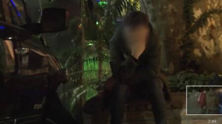 Choque en Libertador. Foto: NA