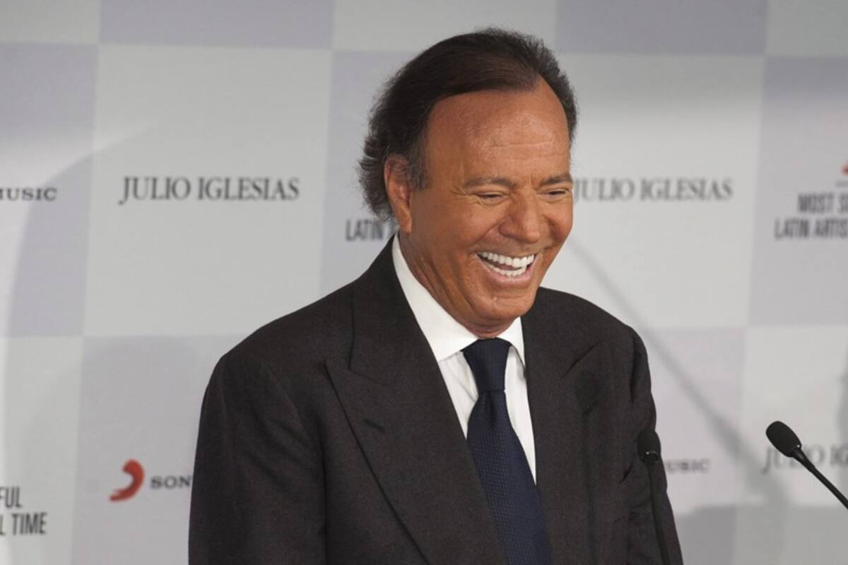 Julio Iglesias. Foto: EFE