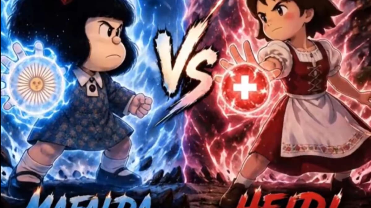 Los mejores memes de Argentina-Suiza por los cuartos de final del Mundial: de “Mafalda vs Heidi” al “tercer infarto”