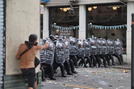 Movilización en el Congreso