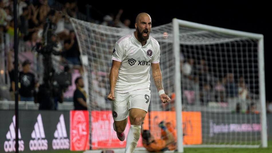 Gonzalo Higuaín. Foto: Inter Miami.