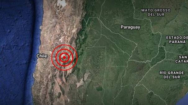 Fuerte sismo en Chile: temblaron las provincias argentinas de Mendoza, San Juan, La Rioja, Tucumán y Córdoba