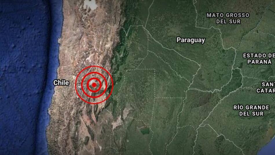 Sismo en Chile