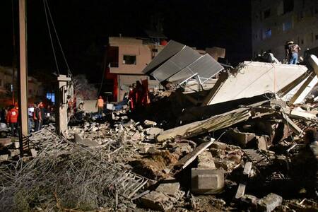 Ataque israelí contra Siria. Foto: Reuters