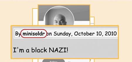 "Soy un nazi negro", los mensajes de Mark Robinson en una web porno. Foto: CNN