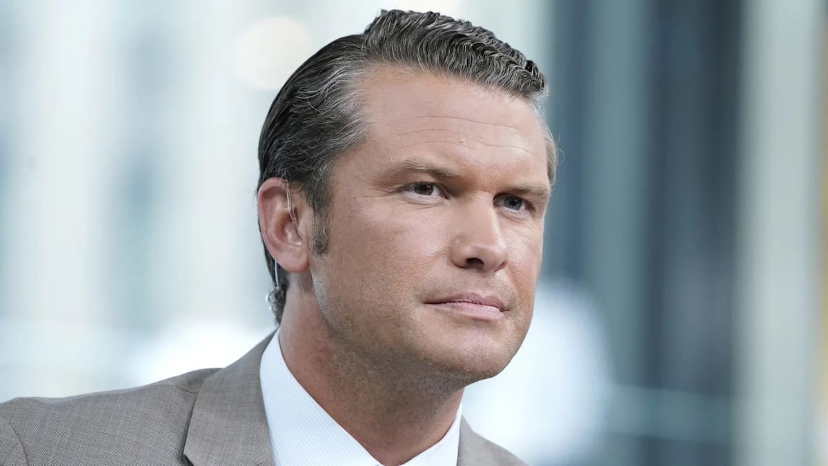 El secretario de Defensa de Estados Unidos, Pete Hegseth.