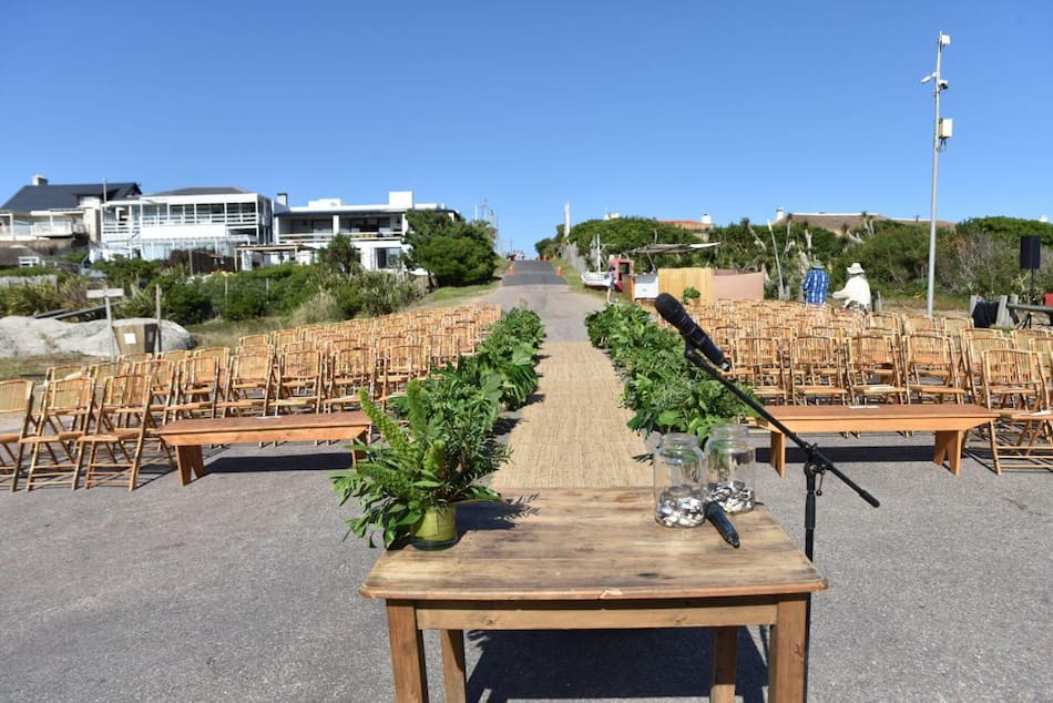 Imágenes de boda de la hija de Nicolás Caputo en Punta del Este