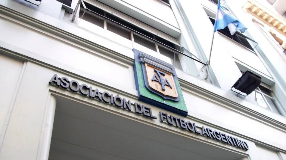 Sede de la AFA, en la calle Viamonte. Foto: NA.