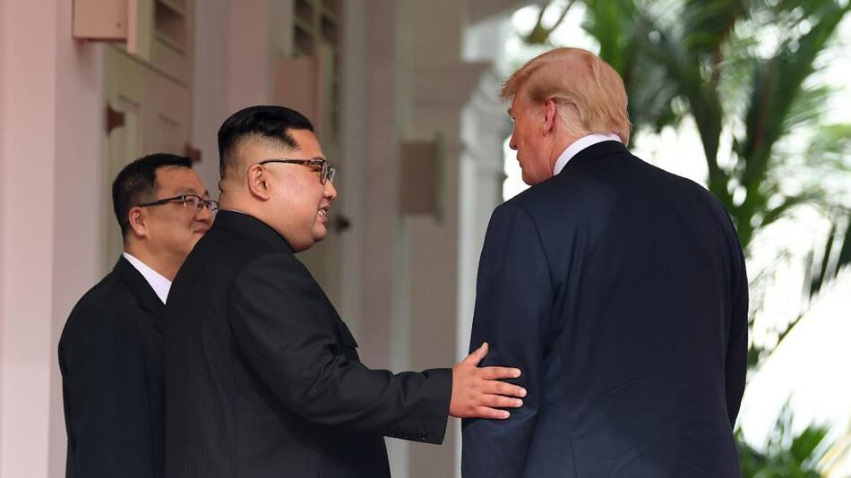 TRUMP KIM JONG UN