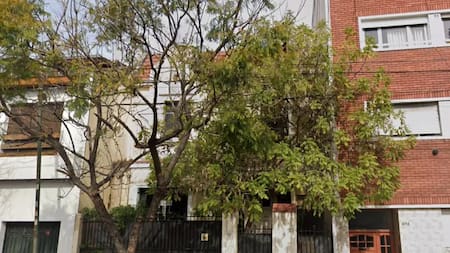 La casa donde vivió Gustavo Cerati entre 2001 y 2003.