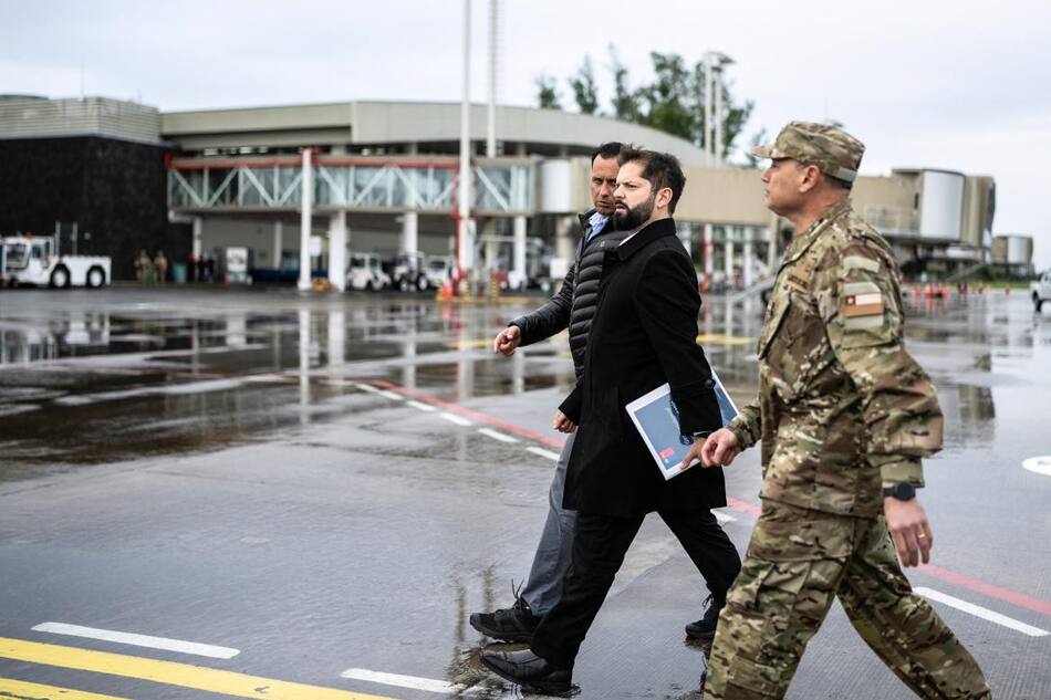 Gabriel Boric visita zona mapuche_EFE