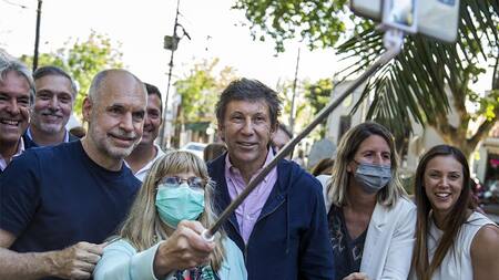 Horacio Rodríguez Larreta y Gustavo Posse, NA