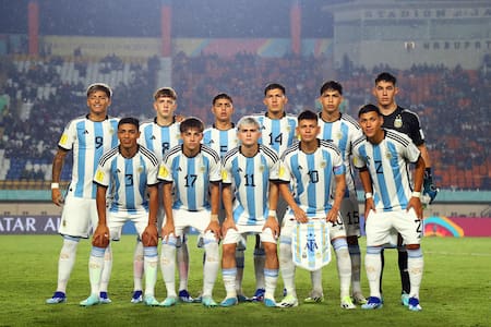 La Selección Argentina Sub-17 cayó ante Senegal. Foto: Twitter.