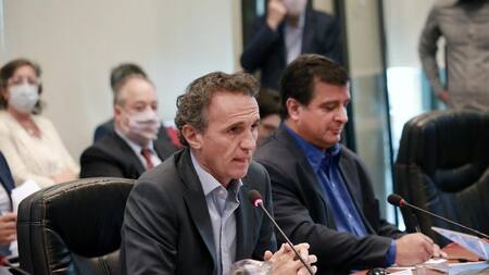 Gabriel Katopodis, ministro de Obras Públicas, NA.