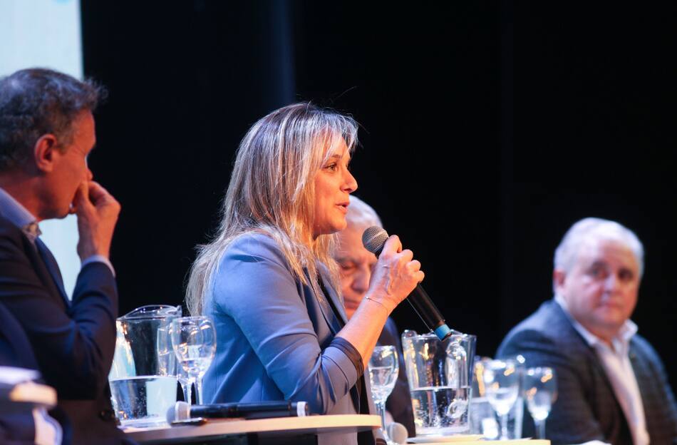 Malena Galmarini, presidenta de AySA. Foto: NA.