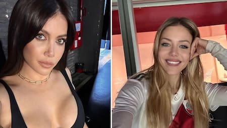 Wanda Nara y Evangelina Anderson, enemistadas.