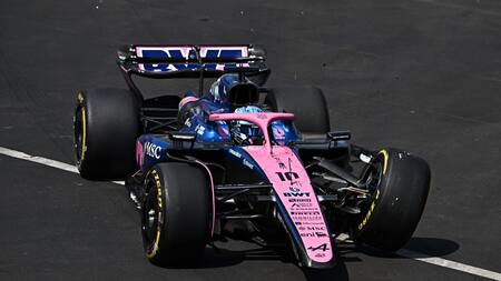 El choque de Pierre Gasly. Foto: Reuters/Gabriel Bouys