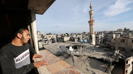 Ofensiva en Rafah, Gaza. Foto: Reuters.