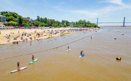 La Florida playa de Rosario. Fuente: Instagram
