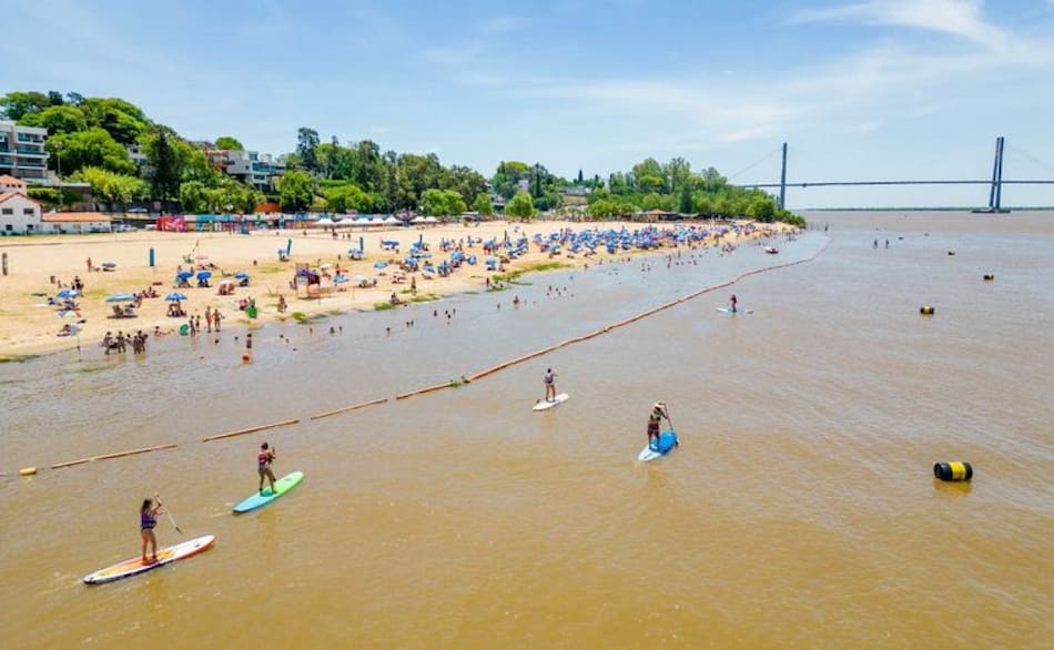 La Florida playa de Rosario. Fuente: Instagram