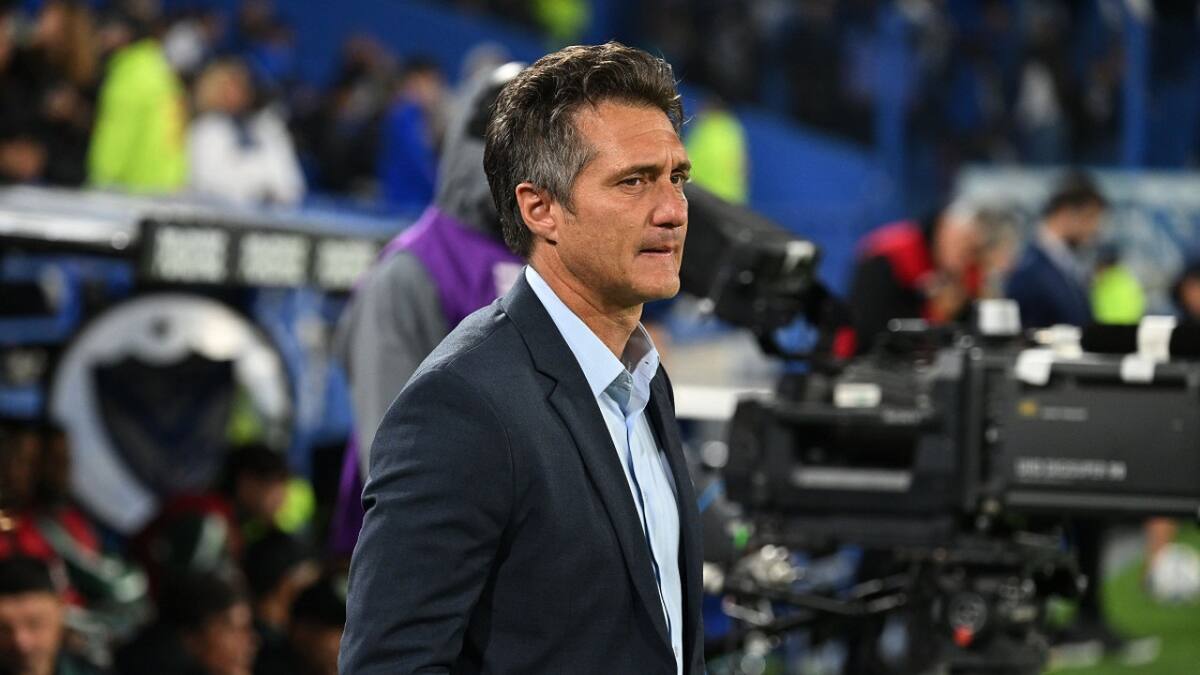 Guillermo Barros Schelotto, técnico de Vélez. Foto: NA (Juan Foglia)