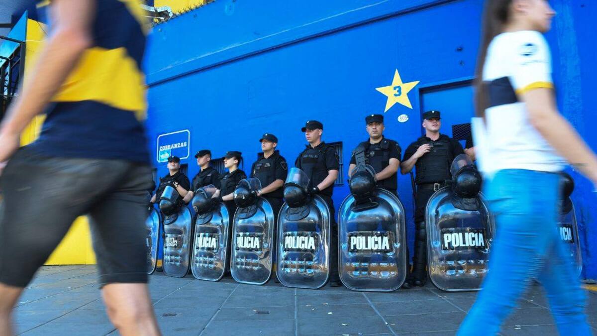 Impresionante operativo de seguridad para la Superfinal de Libertadores