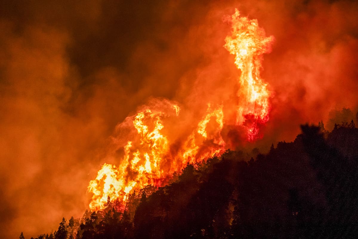 Incendios en El Hoyo, Chubut