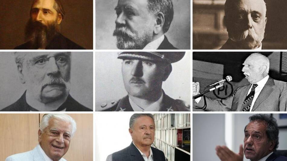 Maldición Alsina, gobernadores de la Provincia