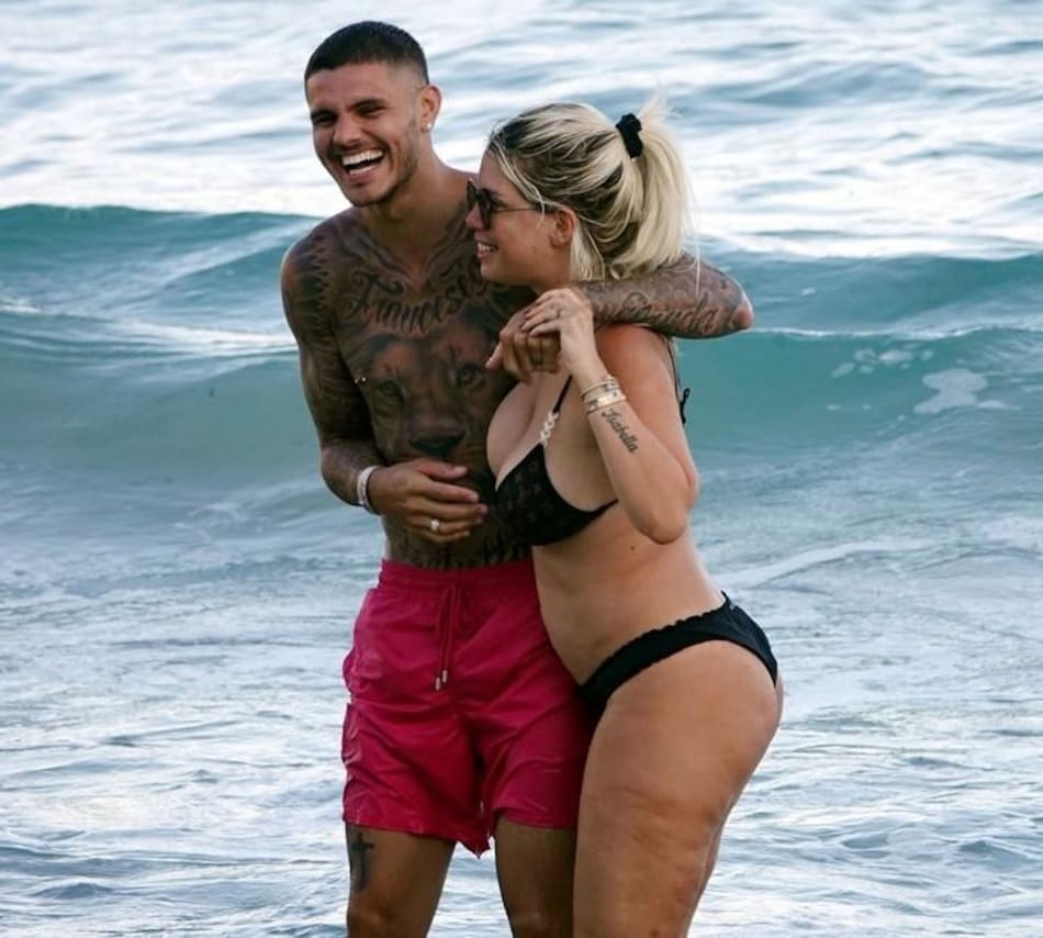 Mauro Icardi - Wanda Nara - vacaciones