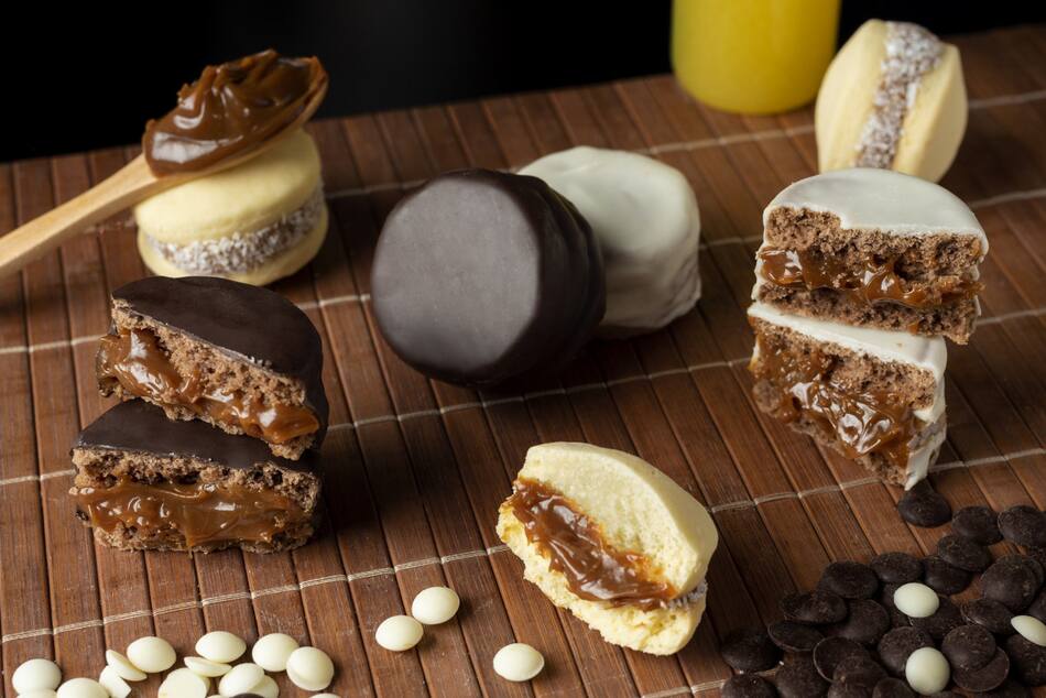 Alfajor, golosina. Foto: Freepik
