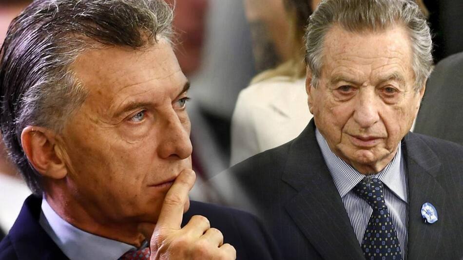 Mauricio y Franco Macri