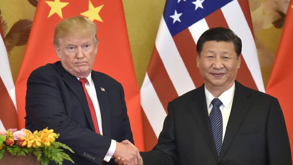 Donald Trump y Xi Jinping. Foto: Reuters.