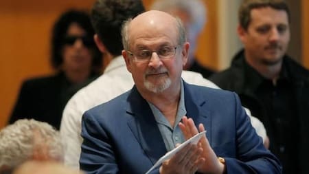 Salman Rushdie, de 75 años. Foto: NA.