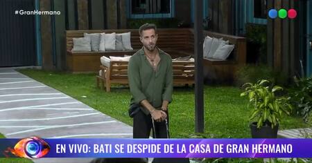 Bati fue eliminado de Gran Hermano 2025. Foto: Captura.
