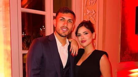 Leandro Paredes y Camila Galante. Foto: Instagram.